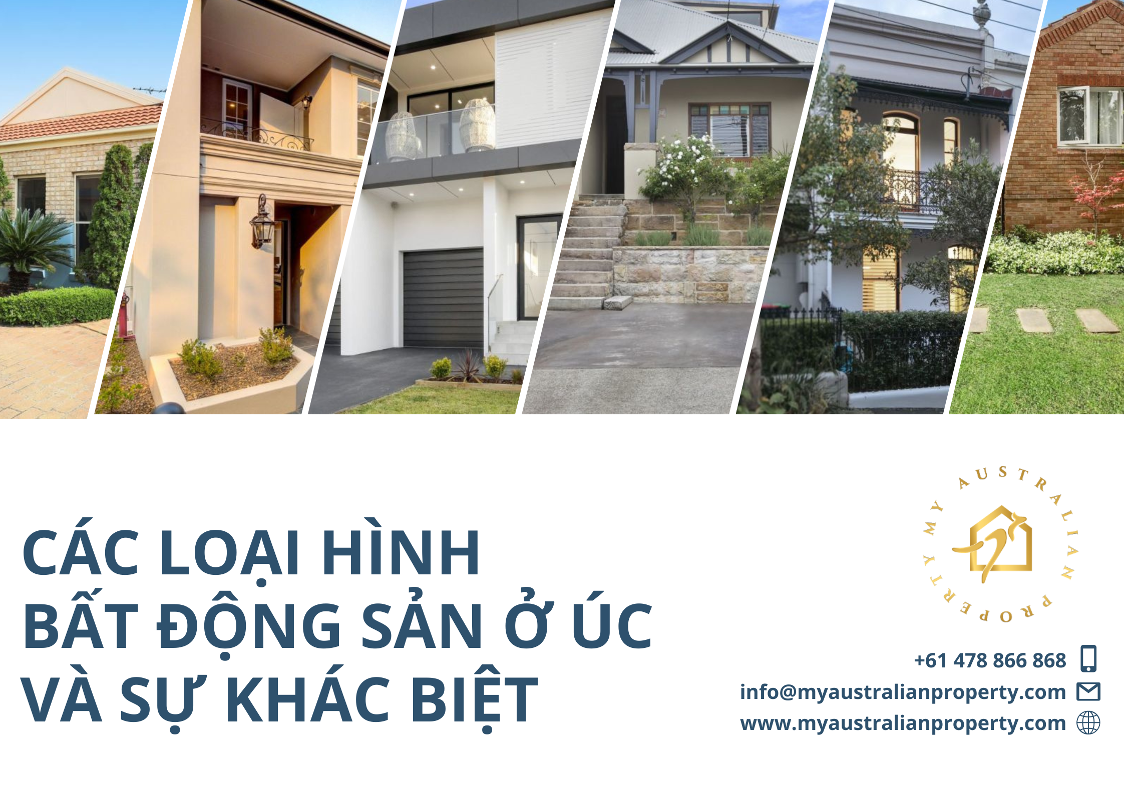 Các Loại Hình Bất Động Sản Ở Úc Và Sự Khác Biệt