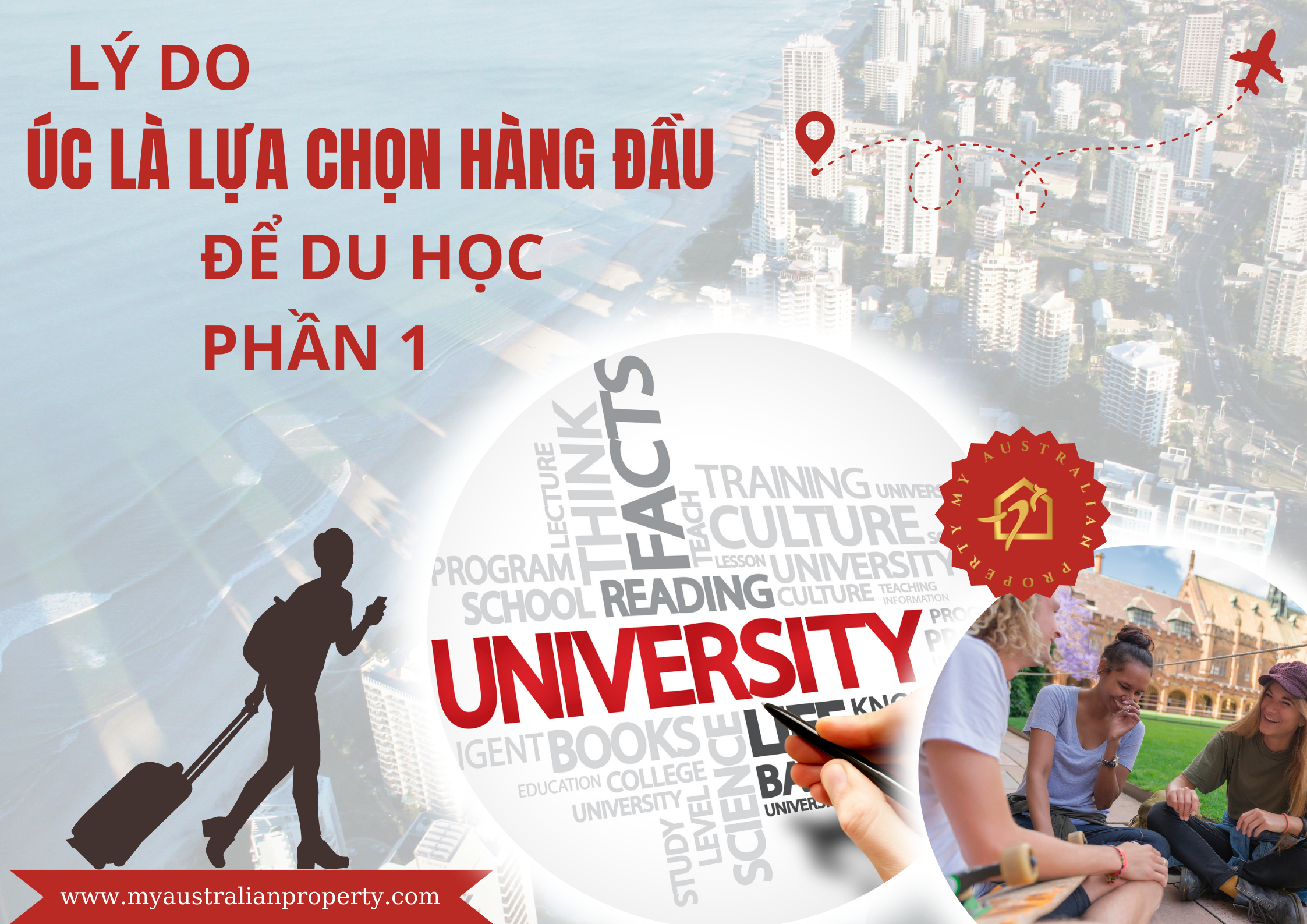 Lí Do Úc Lựa Chọn Hàng Đầu Để Du Học (Phần 1)