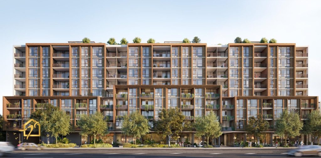 Tổng thể dự án The Kensington trực diện
