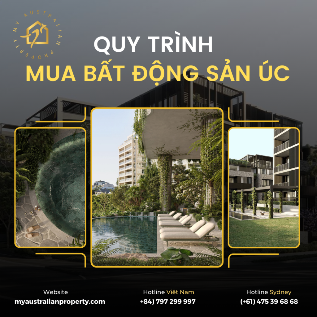 quy trình mua bất động sản Úc cho người nước ngoài