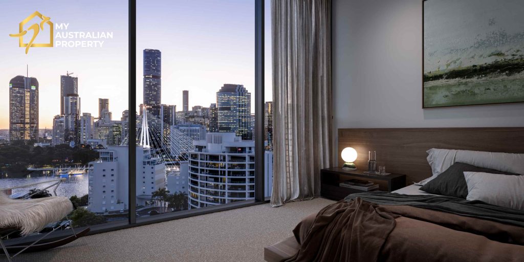 Căn hộ The Bedford trên Kangaroo Point tại Brisbane