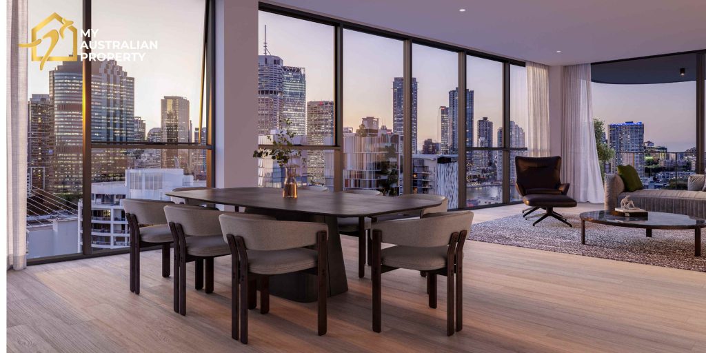 Căn hộ The Bedford trên Kangaroo Point tại Brisbane