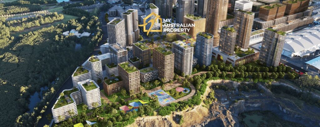 Sydney Olympic Park 2050 masterplan